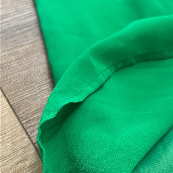 Fashion Nova Vibrant Green Belted Jumpsuit XS - Picture 6 of 11